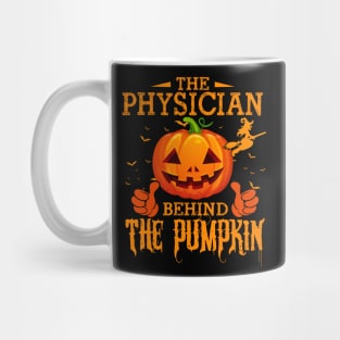 Mens The CHEF Behind The Pumpkin T shirt Funny Halloween T Shirt_PHYSICIAN Mug